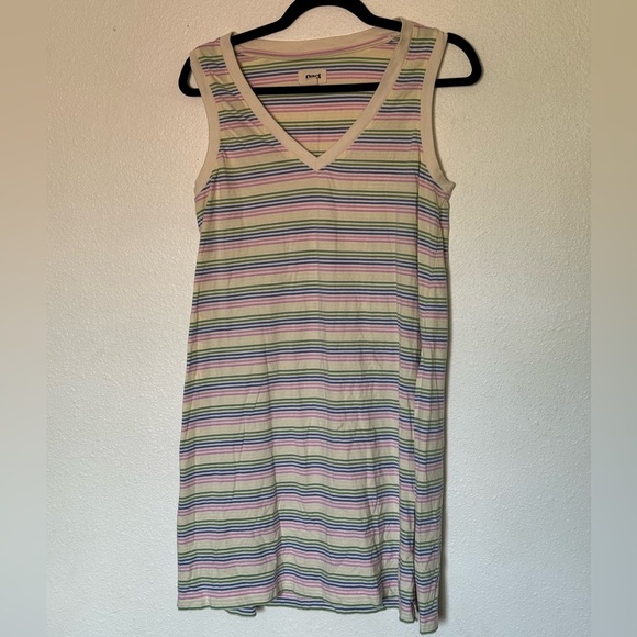 Pact Dresses & Skirts - Pact Striped Sleeveless Dress M